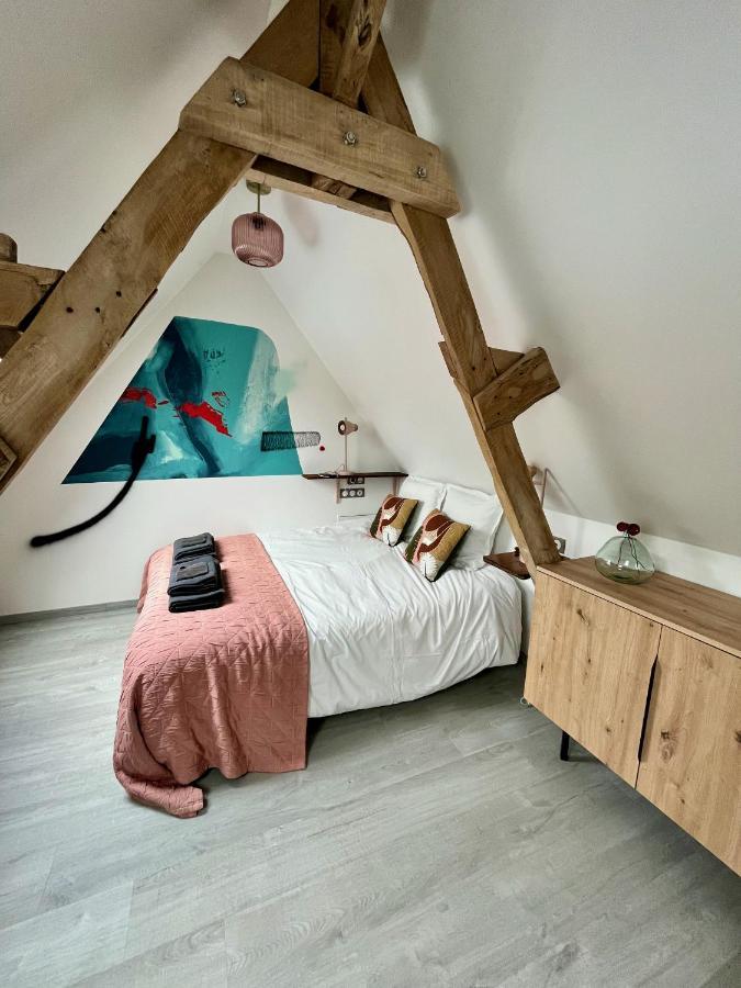 Les Bobos A La Ferme Bed and Breakfast La Madelaine-sous-Montreuil Εξωτερικό φωτογραφία
